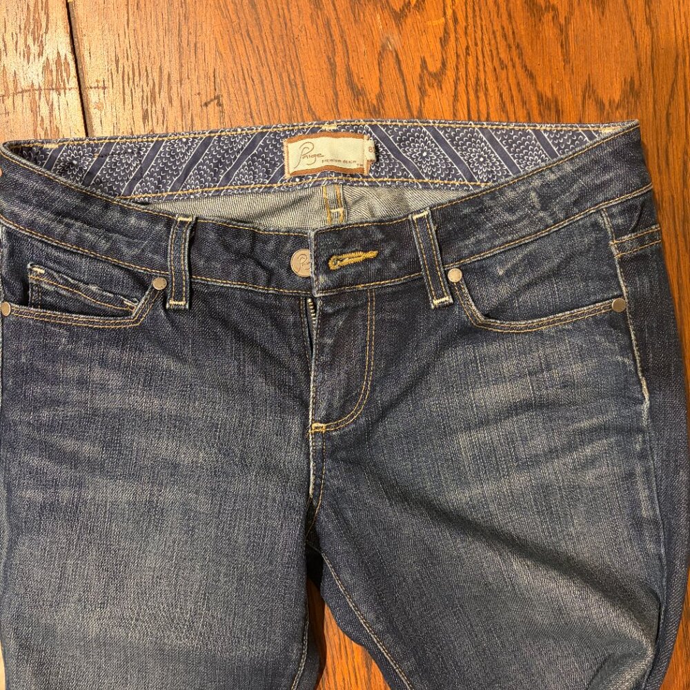 Paige Premium Denim Flare Jeans - 28 - Picture 5 of 7